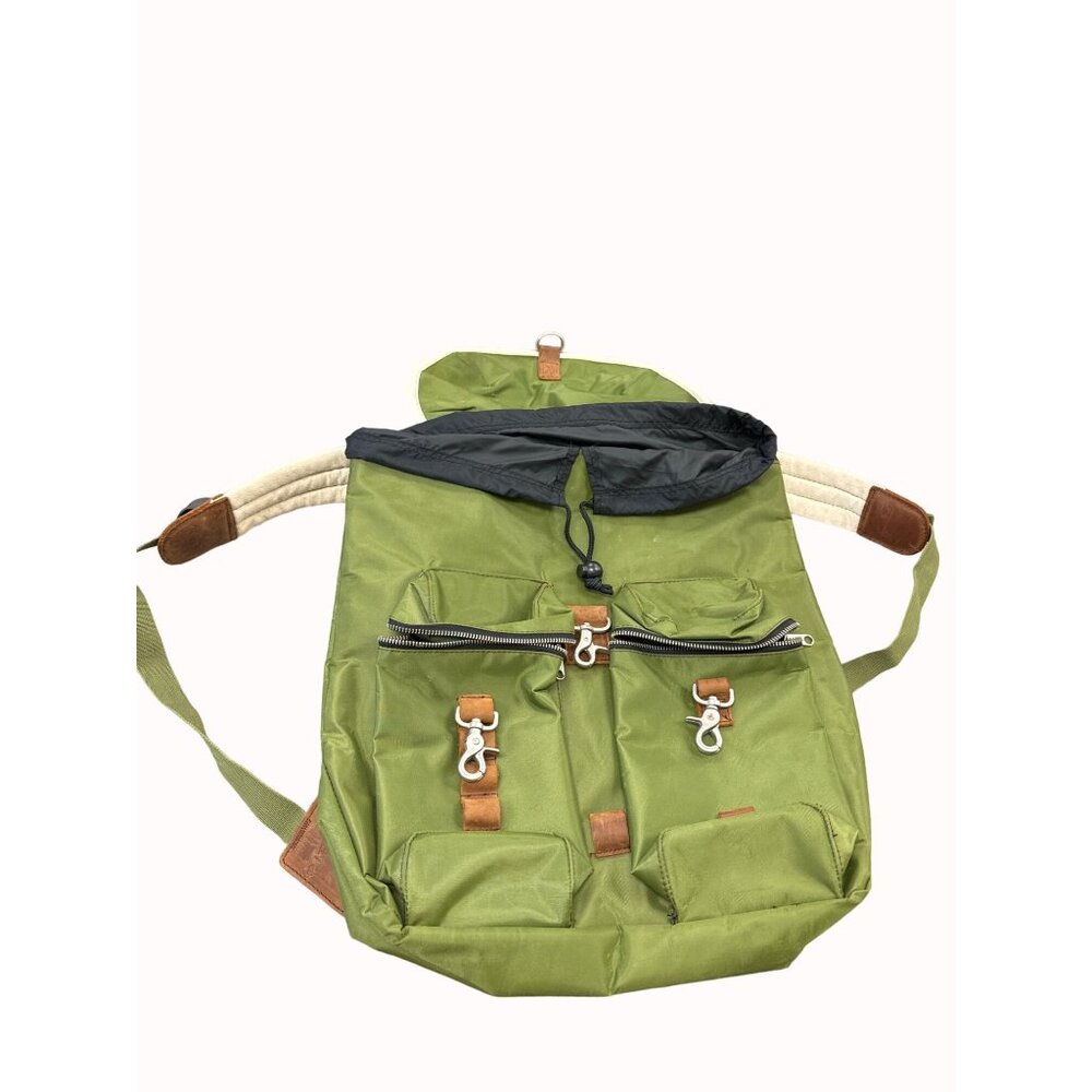 Paul Frank vintage 2005 green messenger back pack bag SKU 6383